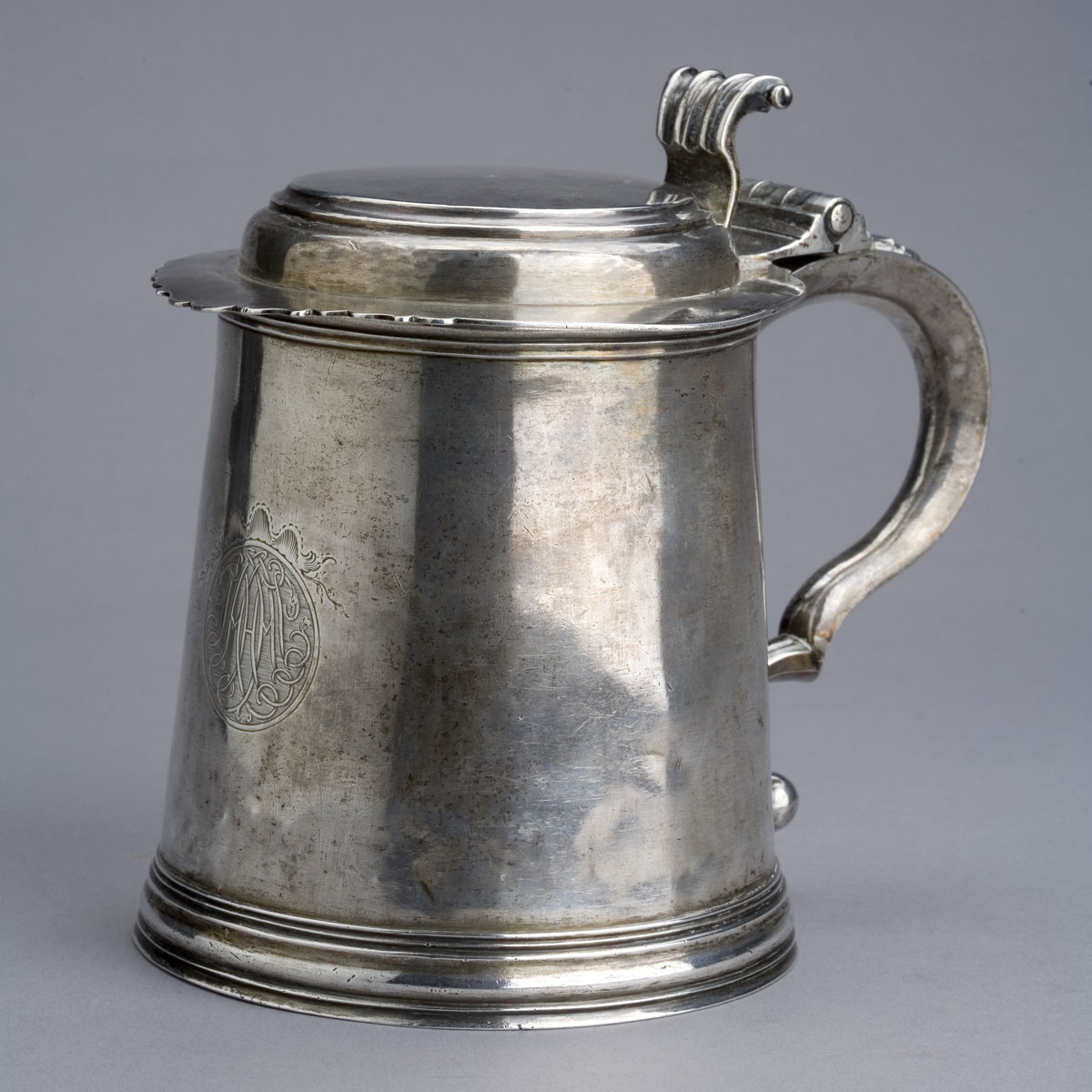 Appraisal: AMERICAN SILVER TANKARD OTTO PHILIP DANIEL PARISIEN NEW YORK NEW