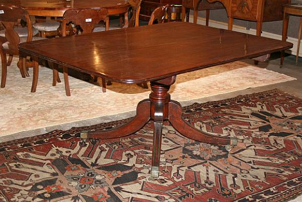 Appraisal: A Regency mahogany breakfast table first quarter th century height