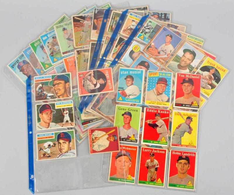 Appraisal: Group Lot of Kansas City Royals Baseball Cards Description Includes