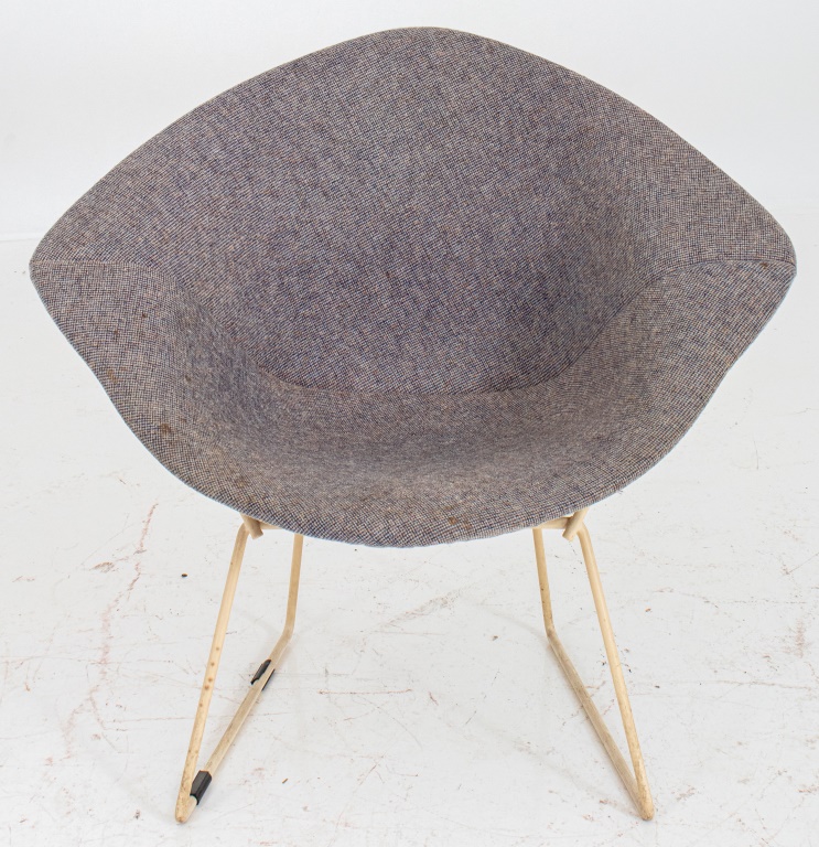 Appraisal: HARRY BERTOIA DIAMOND CHAIR FOR KNOLL Mid-century modern Harry Bertoia