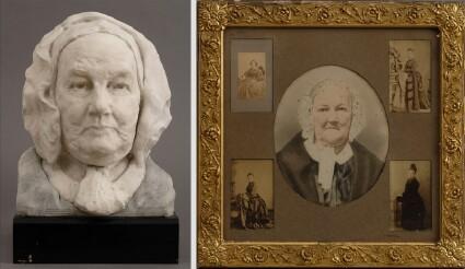 Appraisal: Chester Beach - Head Portrait of the Artist's Grandmother Carved