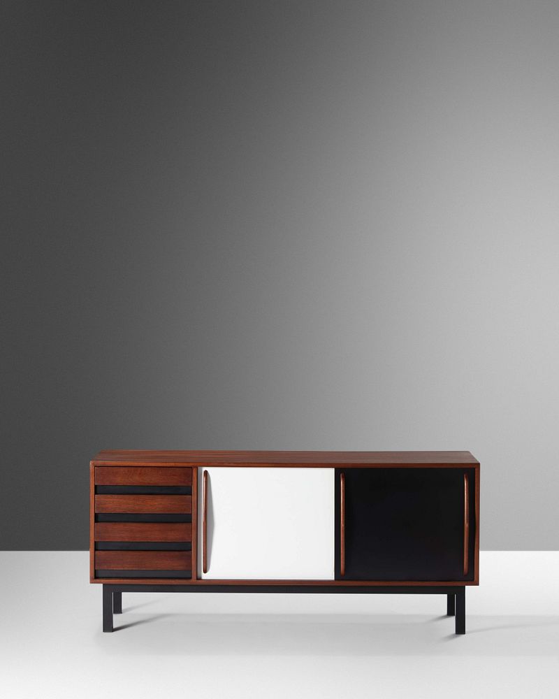 Appraisal: Charlotte Perriand French - Sideboarddesigned for Cite Cansado Mauritania c