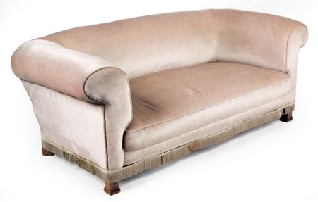 Appraisal: A Chesterfield sofa Possibly by Whytock and Reid the whole