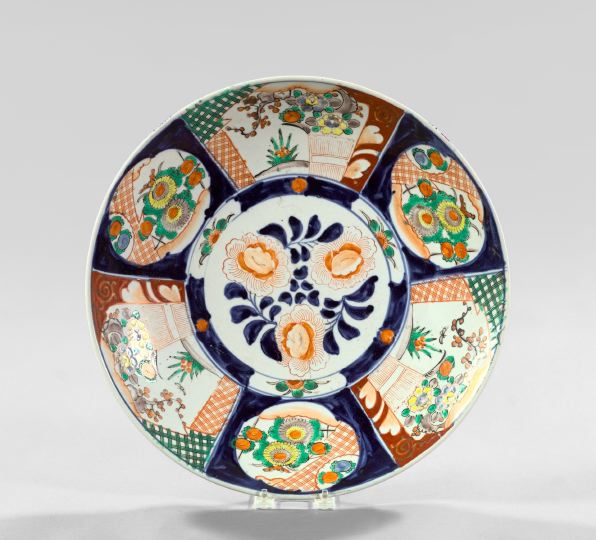 Appraisal: Japanese Meiji Imari Porcelain Charger fourth quarter th century in