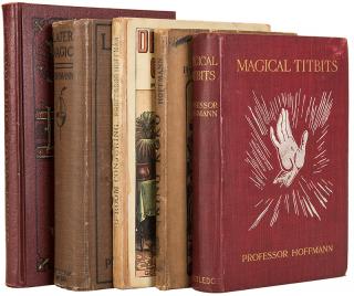 Appraisal: Hoffmann Professor Five Volumes on Magic Hoffmann Professor Angelo J