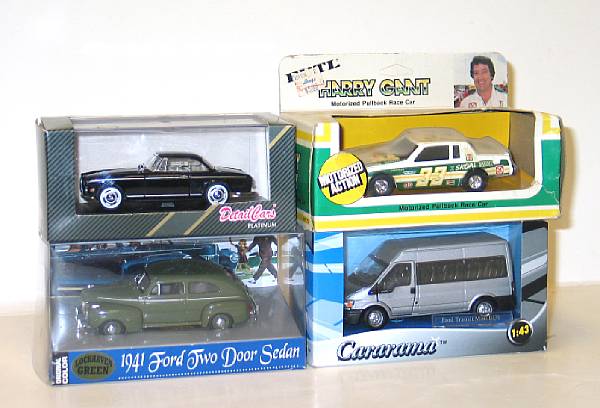 Appraisal: rd Scale Contemporary Vehicles Lot includes quantity of limited issue