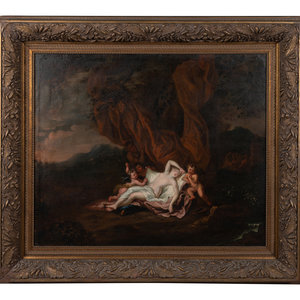 Appraisal: Follower of Jean-Honor Fragonard French - th Century Nude with