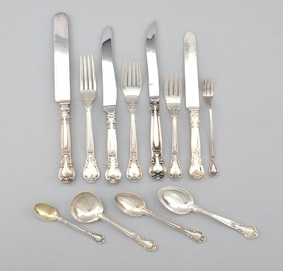 Appraisal: A Collection of Gorham Chantilly Sterling Silver Flatware Consisting of