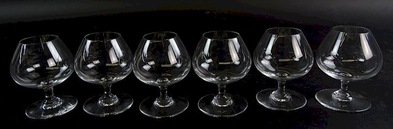 Appraisal: Baccarat Crystal Glasses Baccarat Crystal Glasses Measures inches high