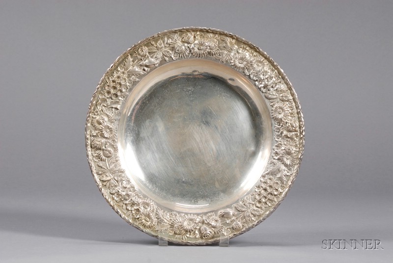 Appraisal: S Kirk Son Co Sterling Serving Bowl - round shallow