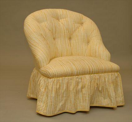 Appraisal: Slipper Chair