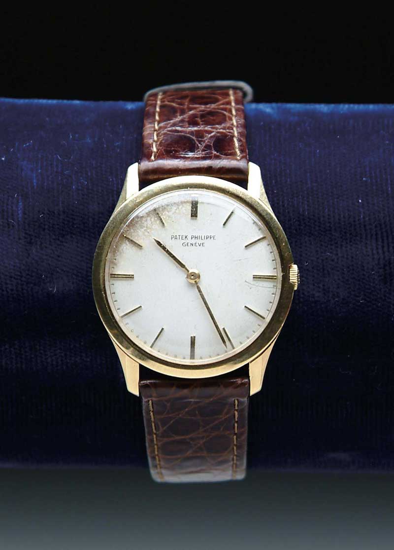 Appraisal: K PATEK PHILIPPE WRIST WATCH mm in diameter Dial signed