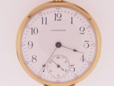 Appraisal: Waltham S J NI DMK K Keystone OF dial with