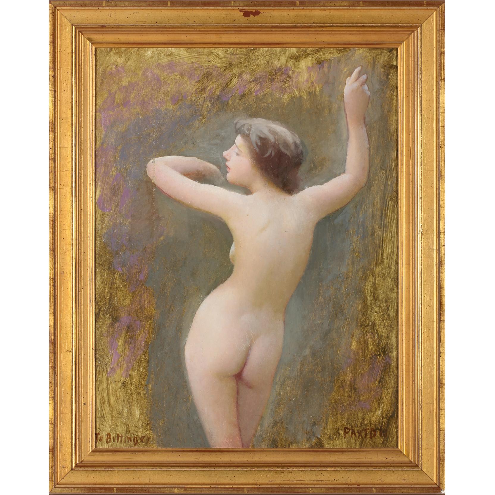 Appraisal: William McGregor Paxton MA MD - Female Nude oil on