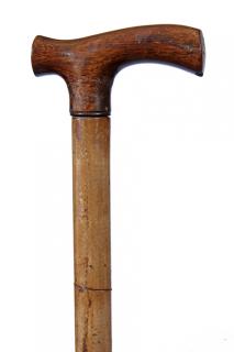 Appraisal: Shotgun Cane- Patented - An unusual breach-loading shotgun cane which