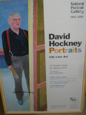 Appraisal: DAVID HOCKNEY - Portraits Life Love Art National Portrait Gallery