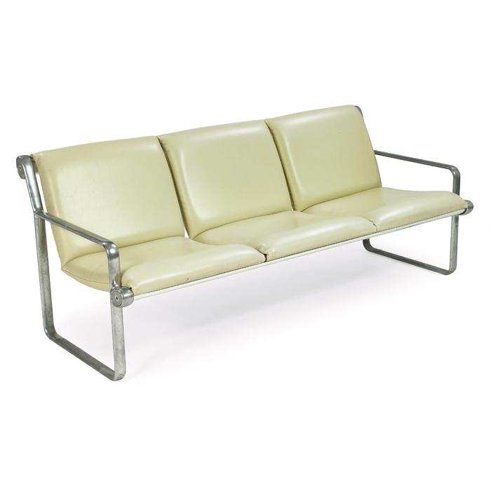 Appraisal: Bruce Hannah and Andrew Morrison sofa by Knoll s cast