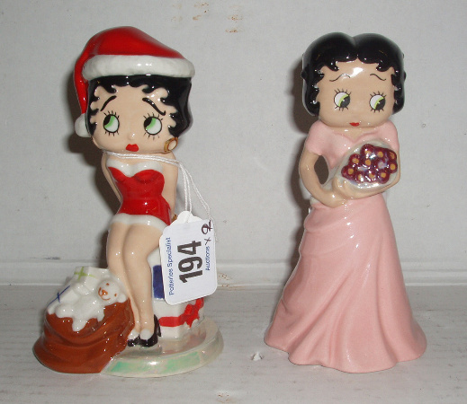 Appraisal: Betty Boop Christmas Surprise Betty Boop Rose