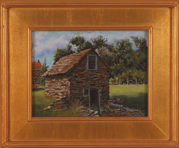 Appraisal: Plumstead Springhouse pastel SLL B Minnucci Artist American th Century