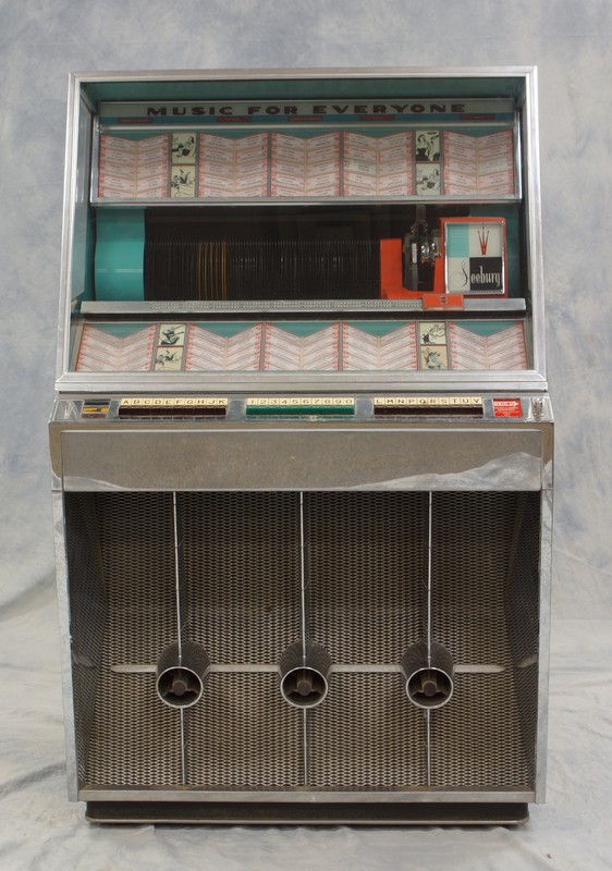 Appraisal: Seeburg Selectomatic High Fidelity Juke Box model serial illuminated vintage