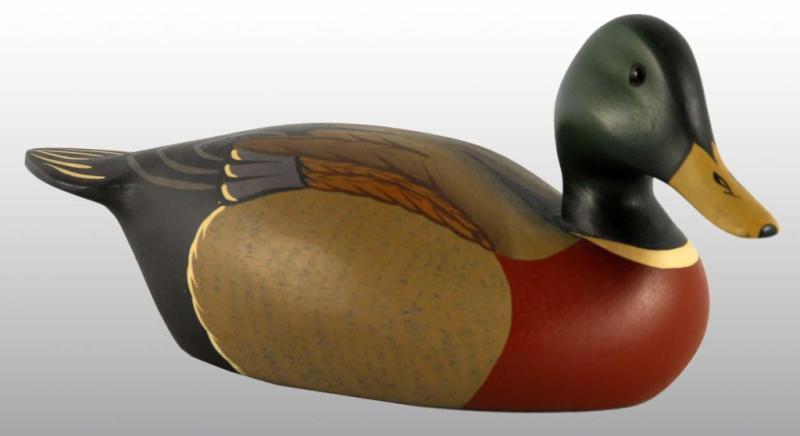 Appraisal: Wooden Hornick Bros Stoney Point Duck Decoy Description Dated No