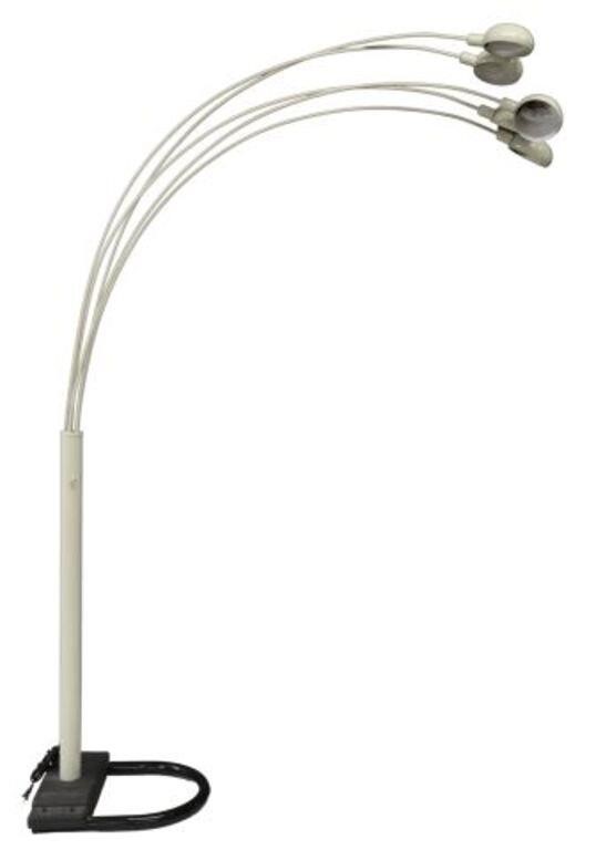 Appraisal: Modern SH Lighting Illona arc floor lamp st c white