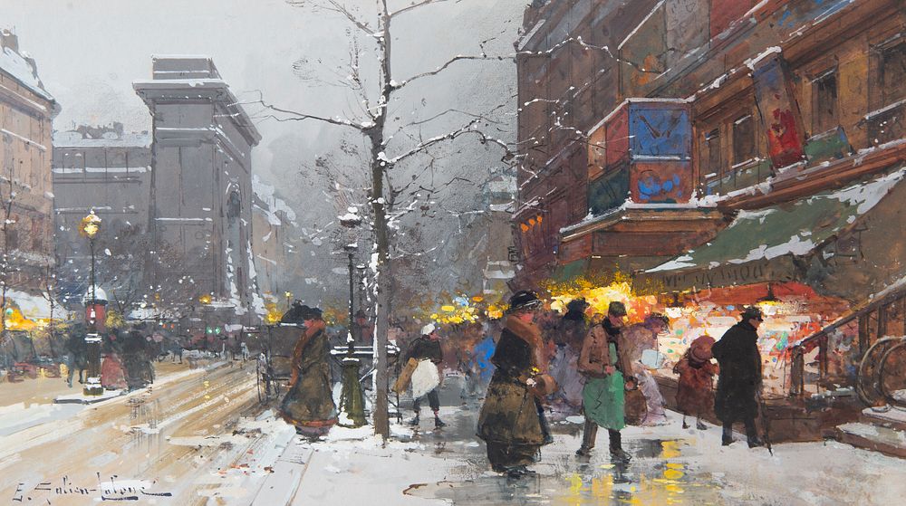 Appraisal: EUGENE GALIEN-LALOUE FRENCH - EUGENE GALIEN-LALOUE FRENCH - La Porte