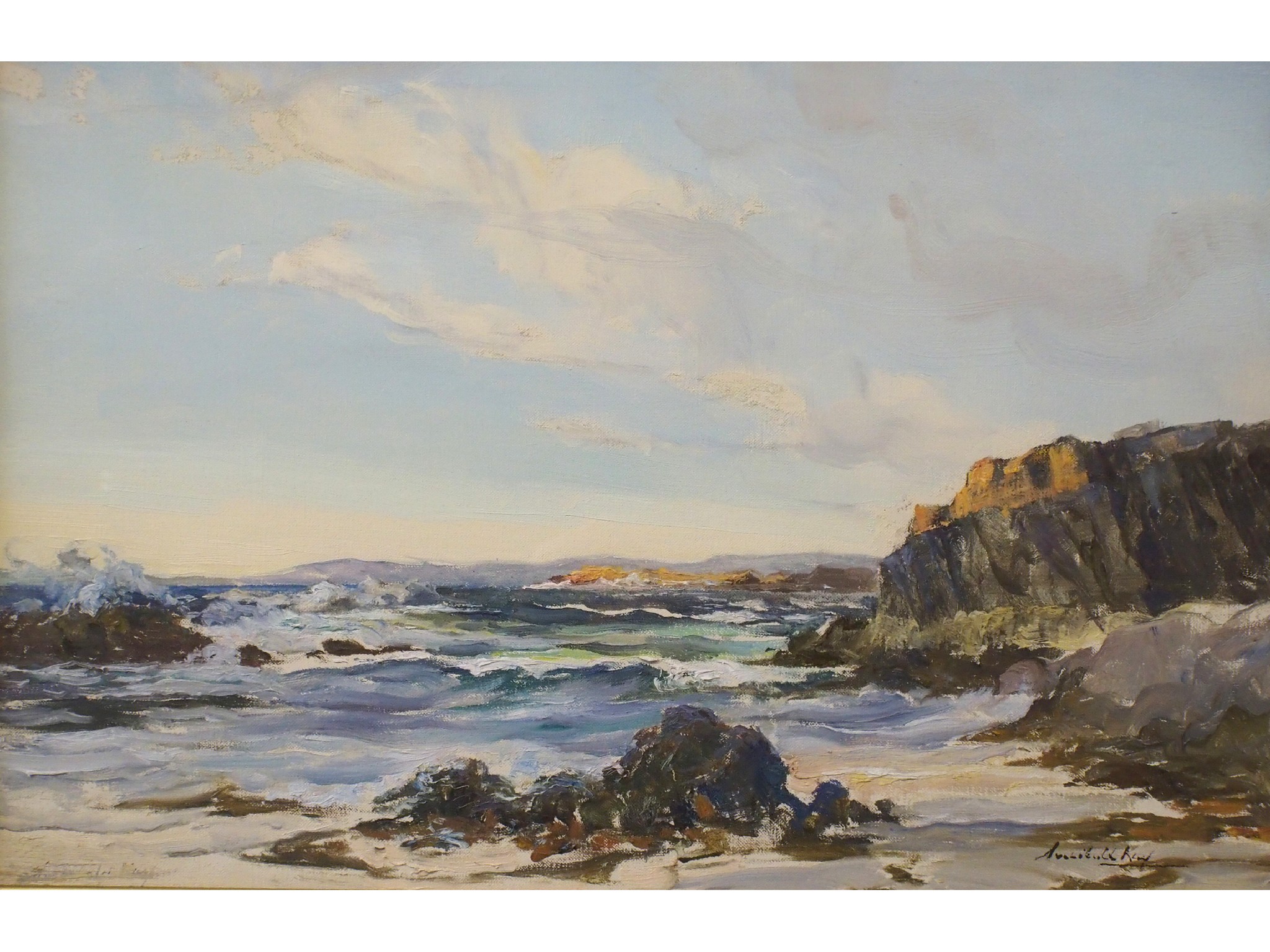 Appraisal: ARCHIBALD KAY RSA RSW Scottish - IONA EVENING ON NORTH