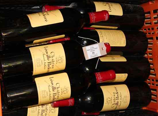 Appraisal: Eleven bottles of Chateau Leoville-Poyferre St Julien Estimate - Descriptions