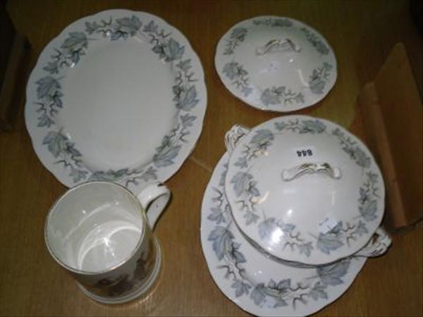 Appraisal: A Royal Albert 'Silver Maple' part dinner service etc