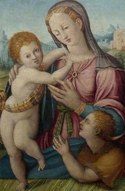 Appraisal: LIPPI FRA FILIPPO Florence - Spoleto Follower of Madonna and