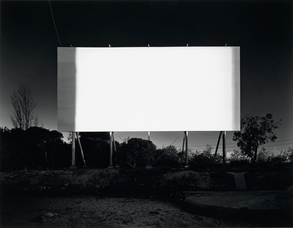 Appraisal: HIROSHI SUGIMOTO - Stadium Drive-In Orange Silver print x inches