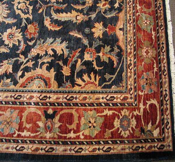 Appraisal: A contemporary Persian carpet size approximately ft x ft