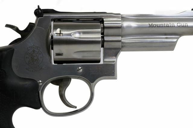 Appraisal: Snith Wesson Model - stainless steel double action revolver Mag