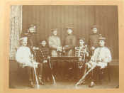 Appraisal: Imperial German Army pre- - Comprising cabinet photos portrait photo