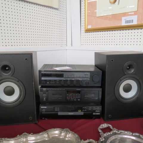 Appraisal: Kenwood and Yamaha Stereo System