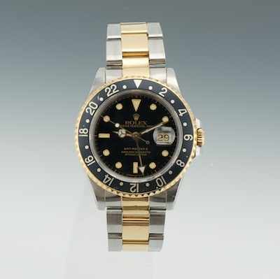 Appraisal: A Gentleman's Rolex GMT-Master II Two Tone Watch ca 's