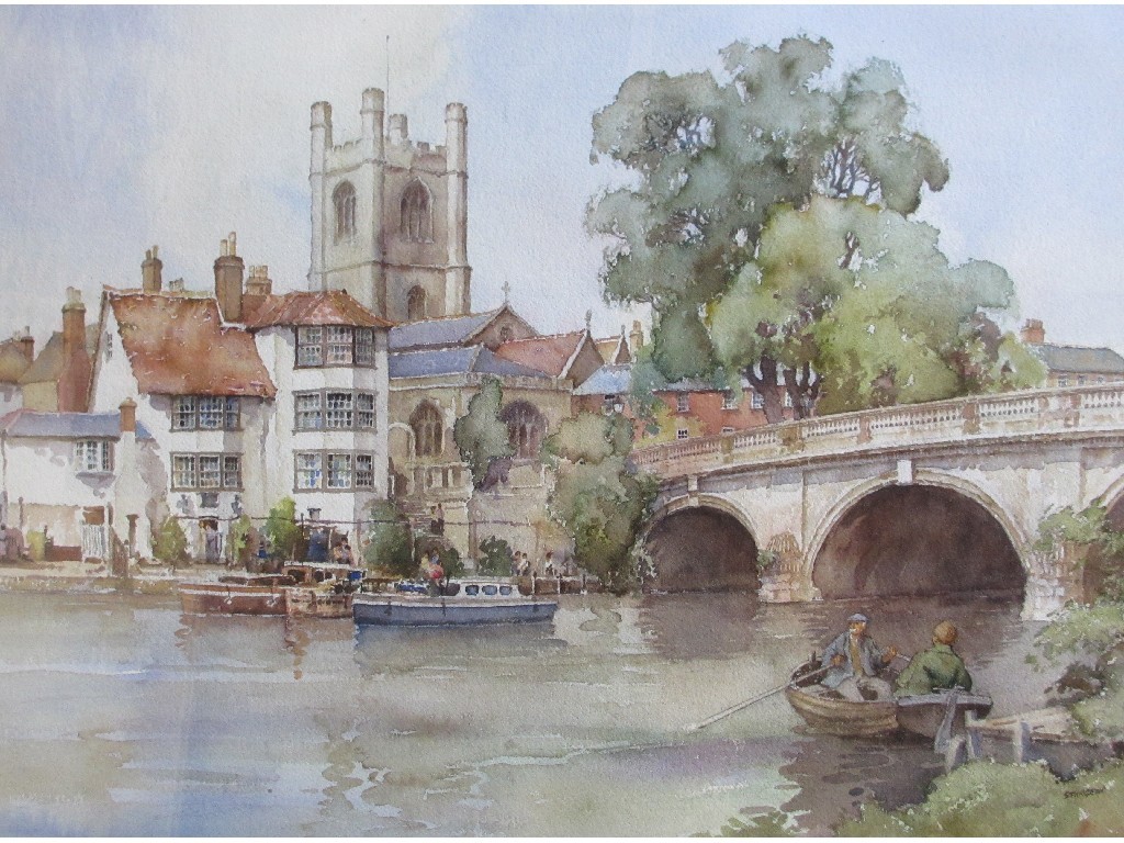 Appraisal: ERIC RICHARD STURGEON - HENLEY ON THAMES Watercolour signed x