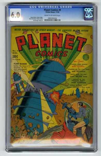 Appraisal: Planet Comics CGC Fiction House Click for full description