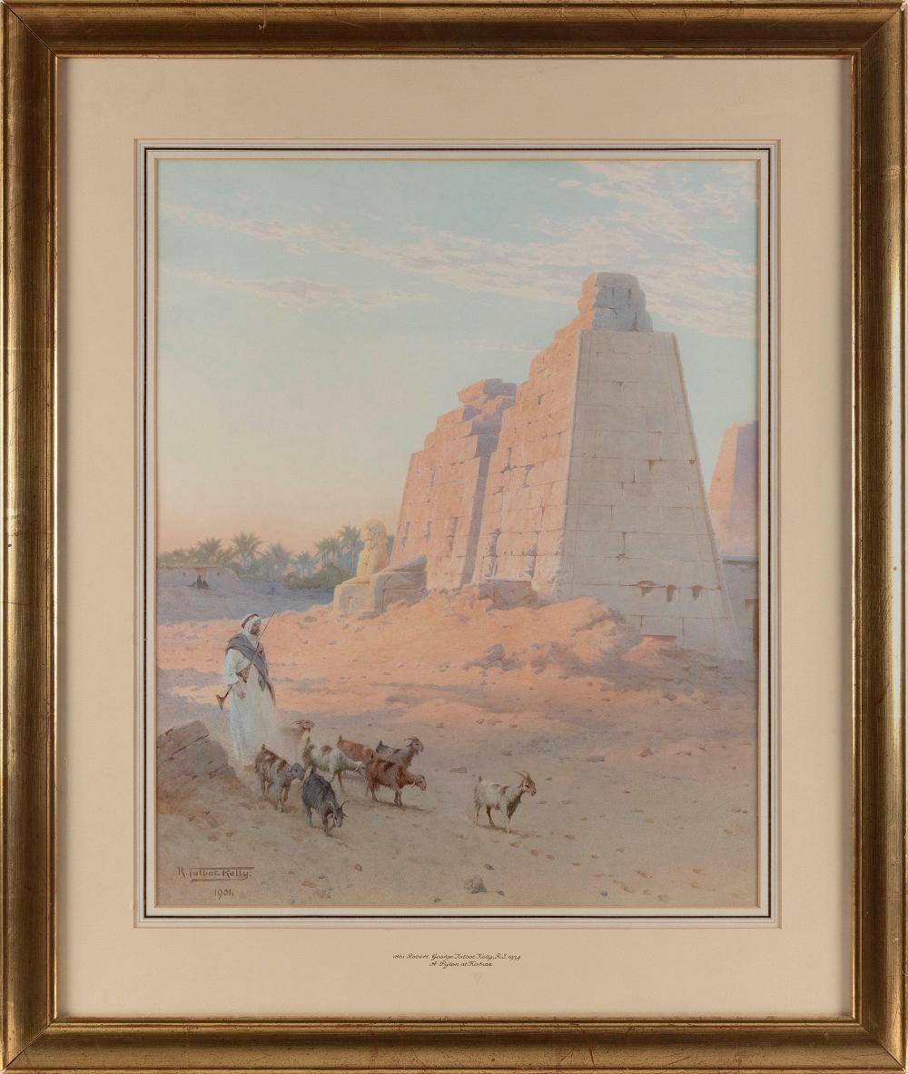 Appraisal: ROBERT GEORGE TALBOT KELLY ENGLAND EGYPT - A PLYON AT