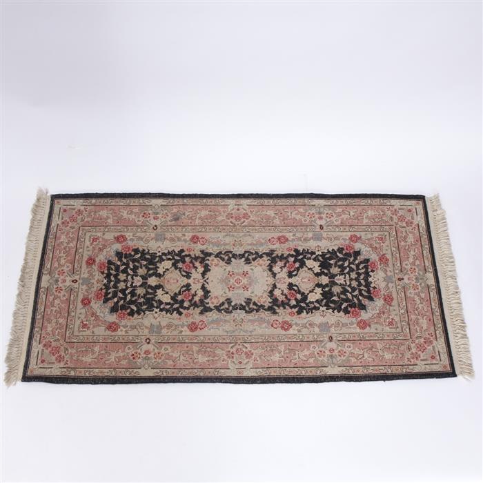 Appraisal: Sino-Persian hand knotted wool estate rug H x W