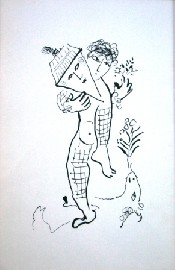 Appraisal: Marc Chagall Marc Chagall Untitled lithograph x cm