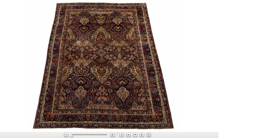 Appraisal: Kerman carpet southeast persia circa