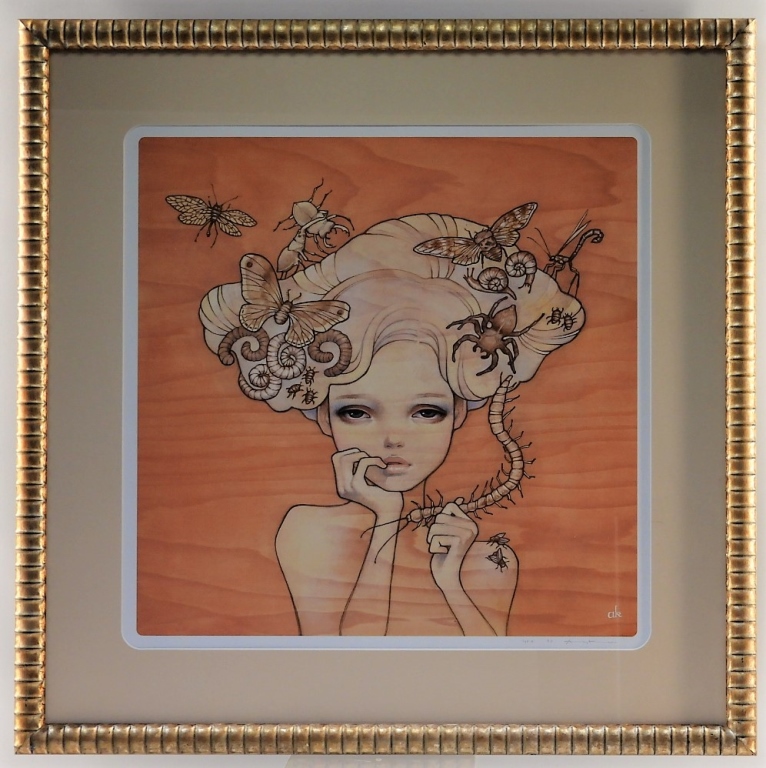 Appraisal: AUDREY KAWASAKI LYDIA ARTIST PROOF GICLEE PRINT Audrey KawasakiCalifornia b