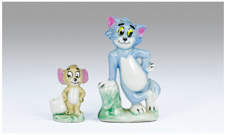 Appraisal: Wade Figures Tom and Jerry Issue - Backstamp Embossed Wade