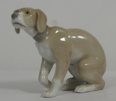 Appraisal: Lladro Figure of a Crouching Hound