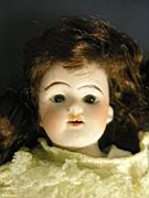 Appraisal: GERMAN BISQUE DOLL Bisque shoulder head marked Set eyes open