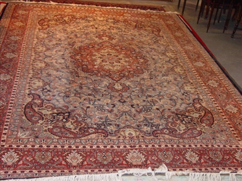 Appraisal: PAKISTAN TABRIZ CARPET ' X '