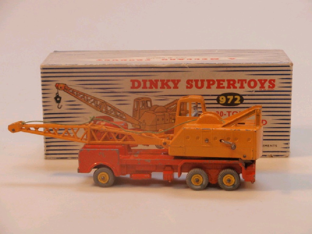 Appraisal: Dinky Super Toys tonne lorry mounted crane by Coles of