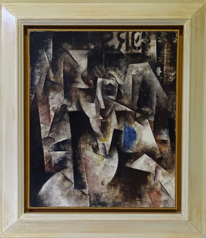 Appraisal: Robert Marc FRENCH Cubist Oil Robert Marc France Switzerland -